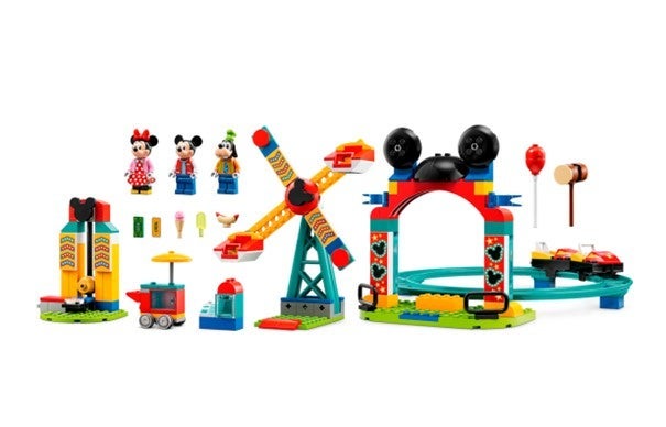 Lego Mikke, Minni og Langbein gøy på tivoli 10778