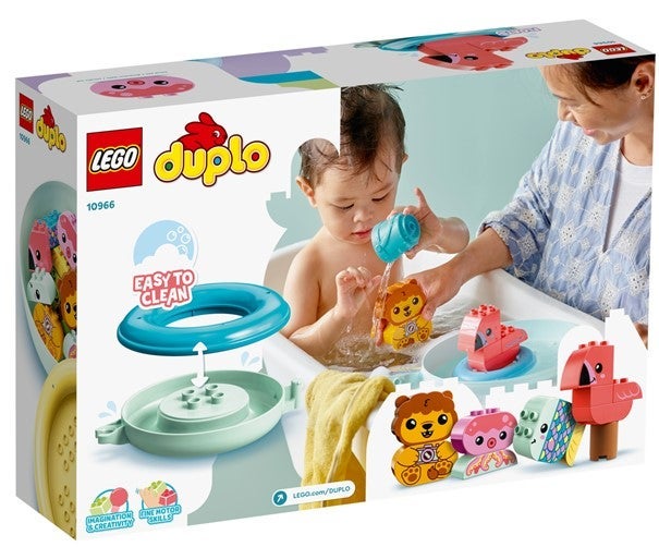 Lego Moro på badet: Dyreøy som flyter 10966