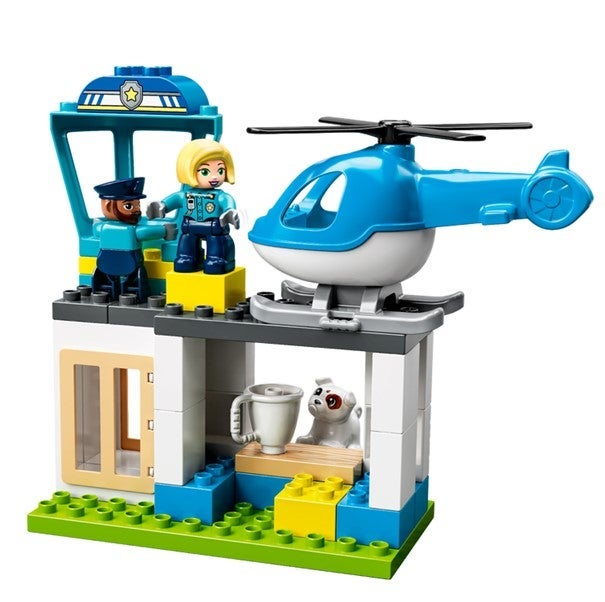 Lego Politistasjon og politihelikopter 10959