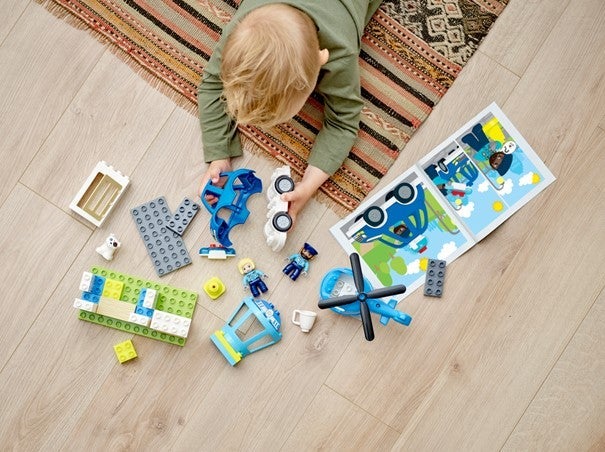 Lego Politistasjon og politihelikopter 10959