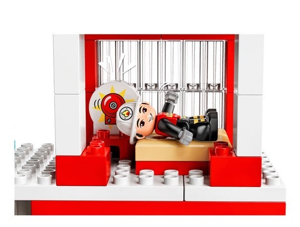 Lego Brannstasjon og brannhelikopter 10970