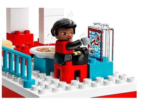 Lego Brannstasjon og brannhelikopter 10970