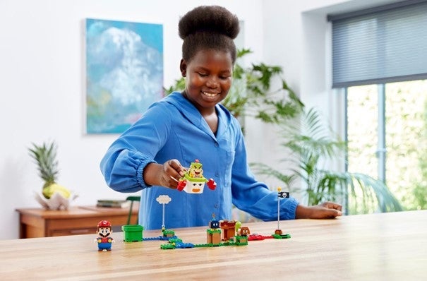 Lego Ekstrabanesett Bowser Jr. med Clown Car 71396