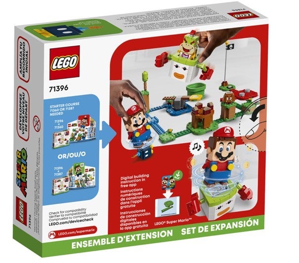 Lego Ekstrabanesett Bowser Jr. med Clown Car 71396