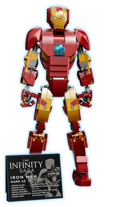 Lego Iron Man-figur 76206
