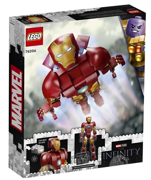 Lego Iron Man-figur 76206