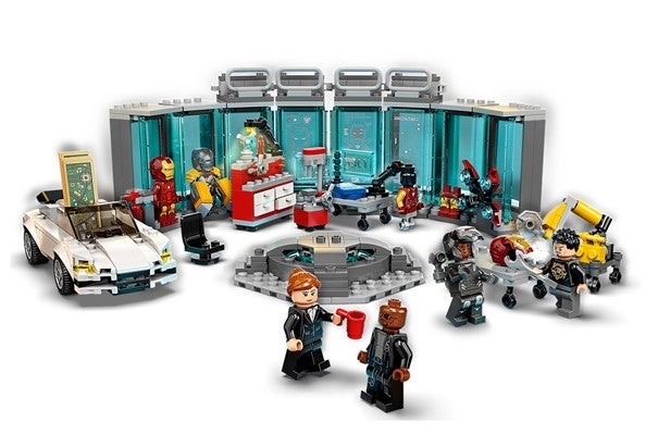 Lego Iron Mans våpenlager 76216