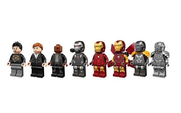 Lego Iron Mans våpenlager 76216