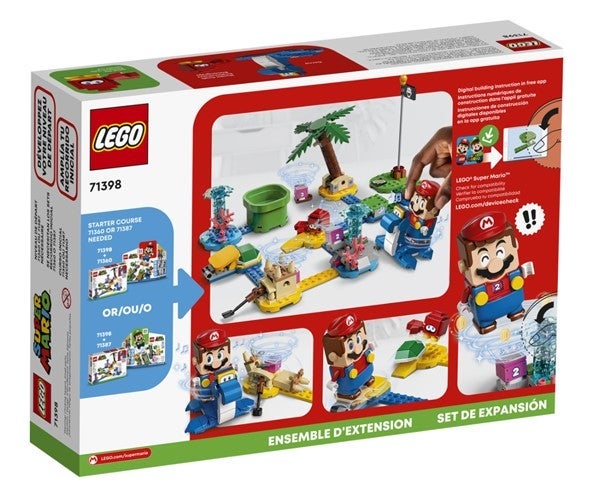 Lego Ekstrabanesettet Dorries strandfasade 71398