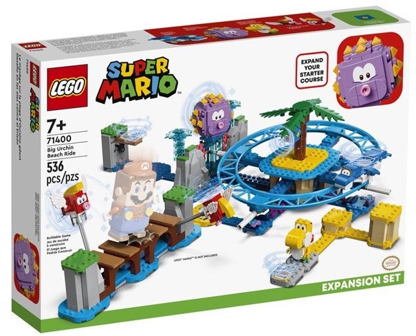 Lego Ekstrabanesett Strandattraksjon m/Big Urchin