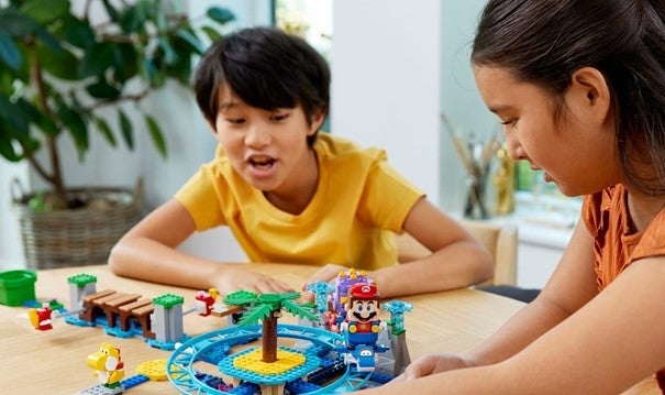 Lego Ekstrabanesett Strandattraksjon m/Big Urchin