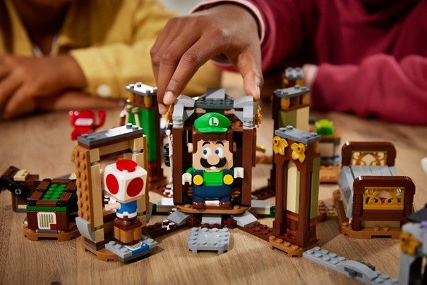 Lego Ekstrabanen Hjemsøkt gjemsel i Luigis Mansion