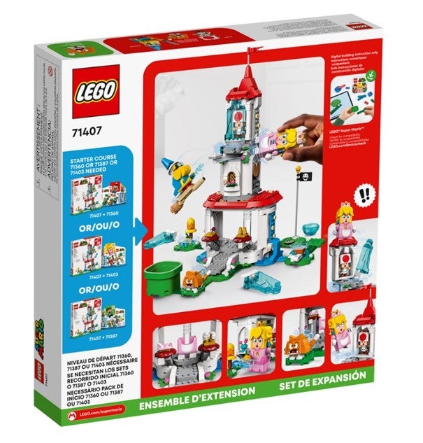 Lego Ekstrabanesettet Cat Peach-drakt og Istårn 71