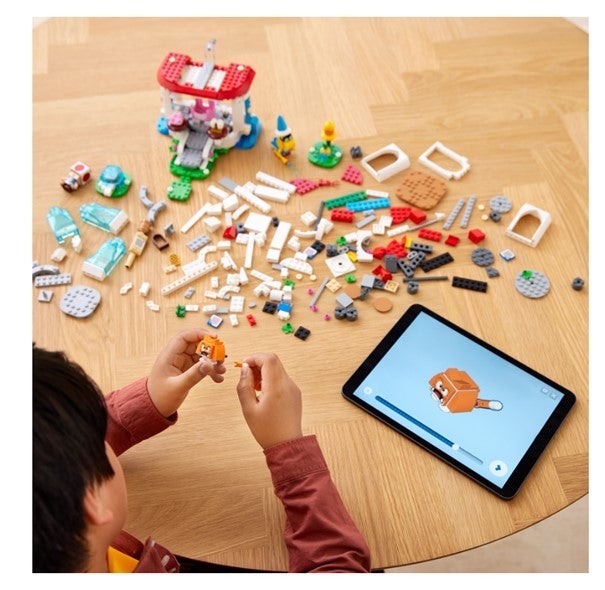 Lego Ekstrabanesettet Cat Peach-drakt og Istårn 71