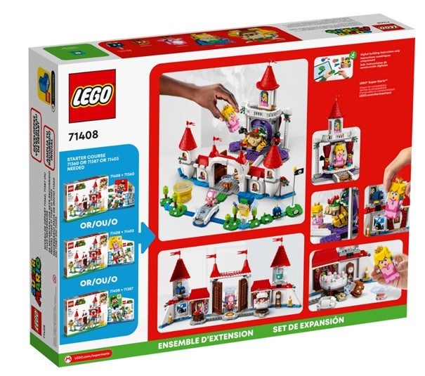 Lego Ekstrabanesettet Peachs slott 71408