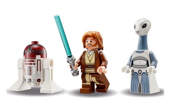 Lego Obi-Wan Kenobis jedi-stjernejager 75333