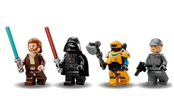 Lego Obi-Wan Kenobi mot Darth Vader 75334