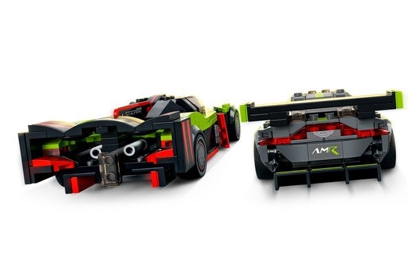 Lego Aston Martin Valkyrie AMR Pro og Vantage GT3