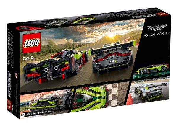 Lego Aston Martin Valkyrie AMR Pro og Vantage GT3