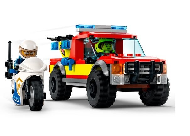 Lego Politijakt- og brannslokkingssett 60319