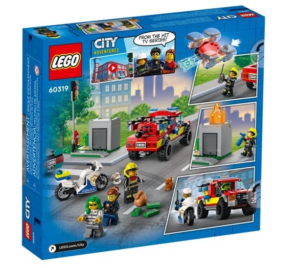 Lego Politijakt- og brannslokkingssett 60319