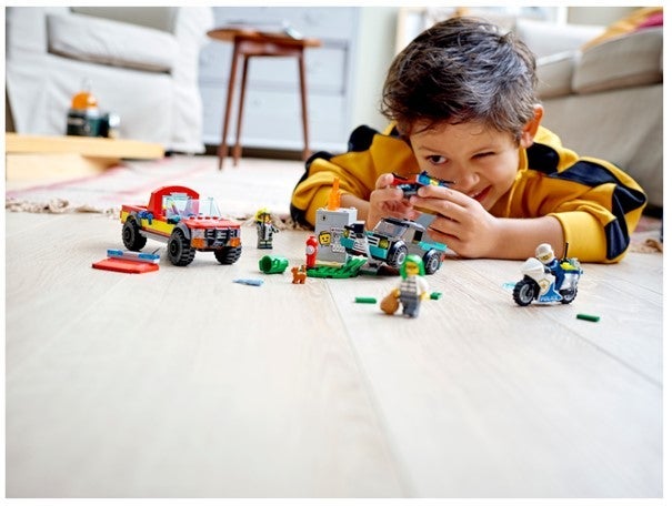 Lego Politijakt- og brannslokkingssett 60319