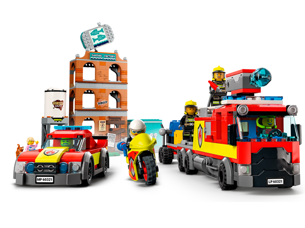 Lego Brann- og utrykningssett 60321