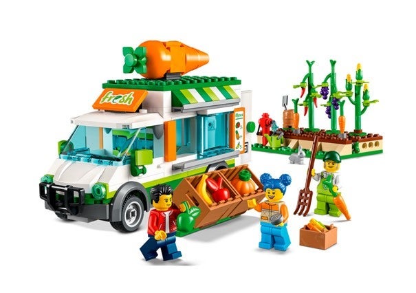 Lego Bondens Marked m/kassebil 60345