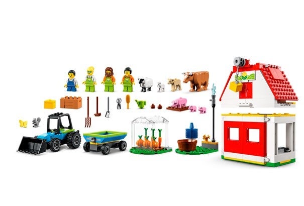 Lego Låve og Gårdsdyr 60346