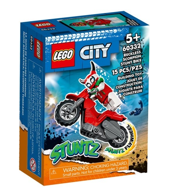 Lego Heftig stuntsykkel med skorpion 60332