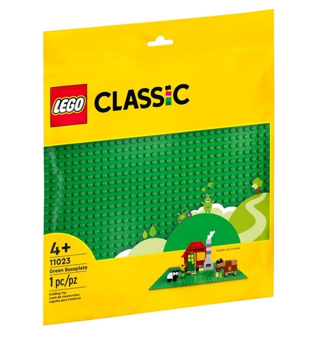Lego Grønn basisplate 11023