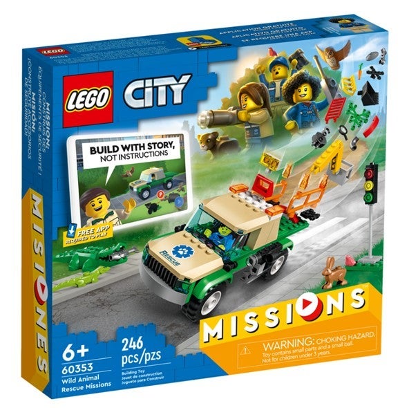 Lego Redning av ville dyr i naturen 60353