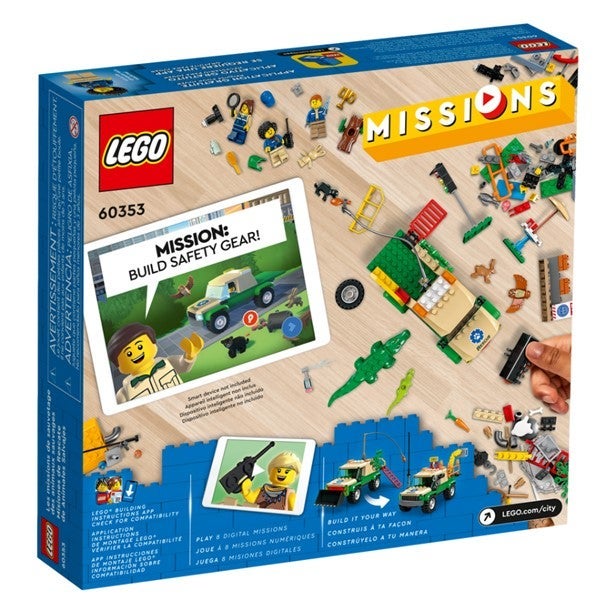 Lego Redning av ville dyr i naturen 60353