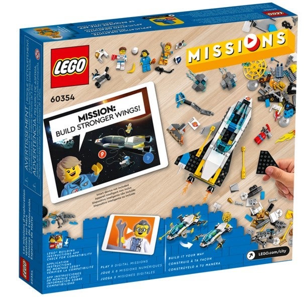 Lego Mars-oppdrag med romskip 60354