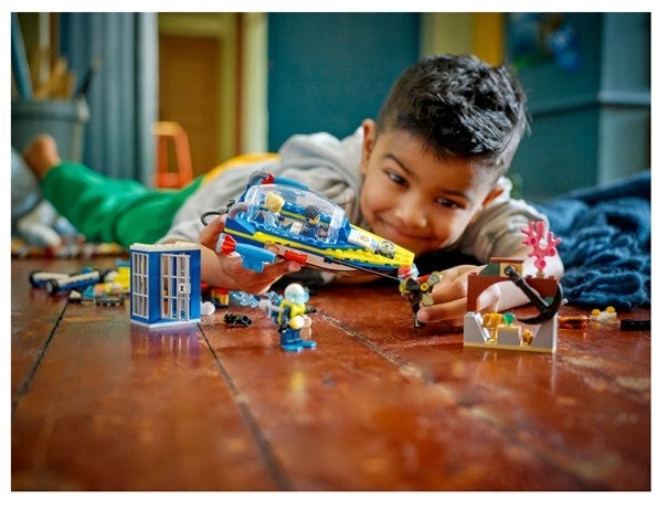 Lego Sjøpolitiet på oppdrag 60355