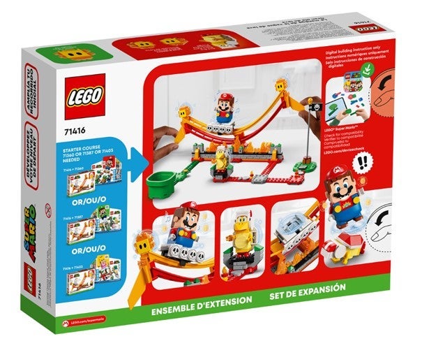 Lego Ekstrabanen Lavabølgekarusell 71416