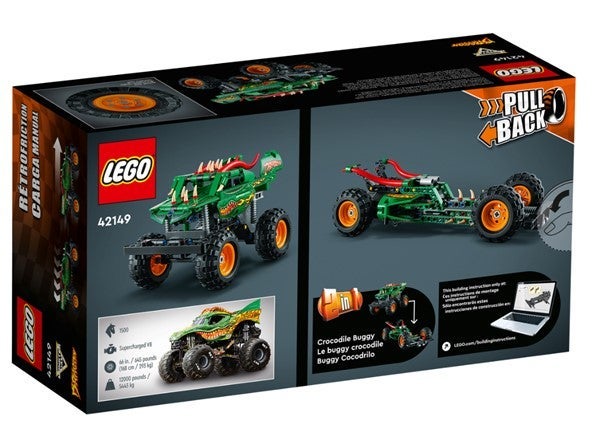 Lego Monster Jam Dragon 42149