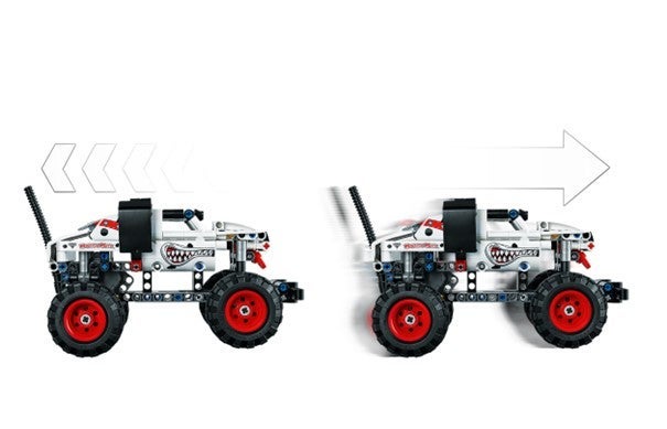 Lego Dalmatinermønstret Monster Jam Monster 42150