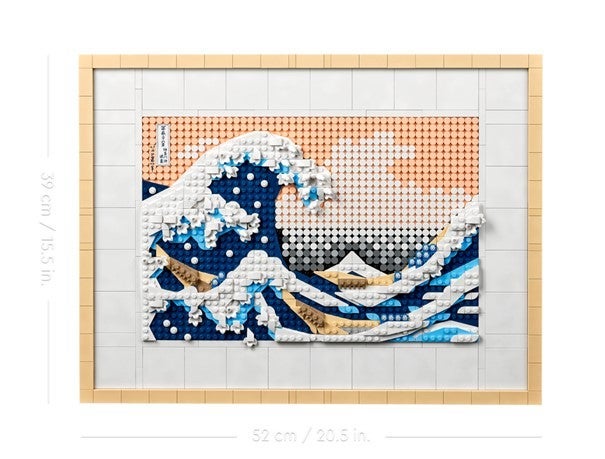 Lego Hokusai - Den store bølgen ved Kanagawa 31208