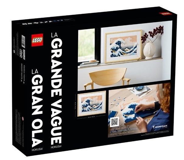 Lego Hokusai - Den store bølgen ved Kanagawa 31208