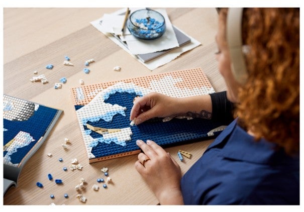 Lego Hokusai - Den store bølgen ved Kanagawa 31208