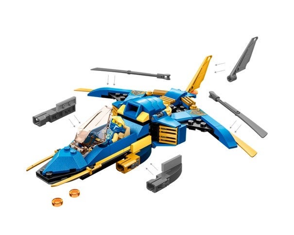 Lego Jays EVO-lynjet 71784