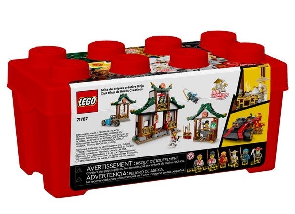Lego Boks med kreative ninjaklosser 71787