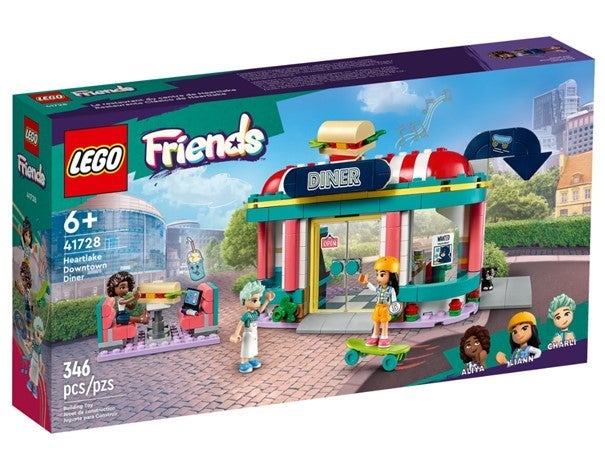 Lego Diner i sentrum av Heartlake 41728