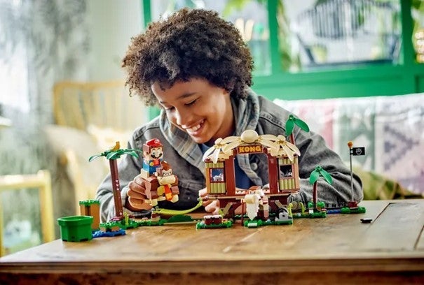 Lego Donkey Kongs trehytte ekstrabanesett 71424