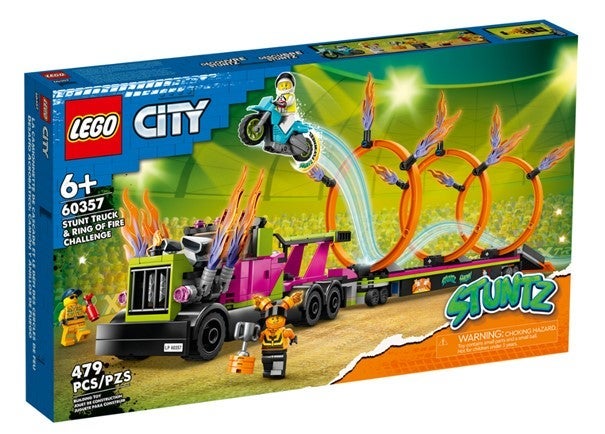 Lego Stuntbil og ildring-utfordring 60357