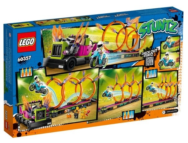 Lego Stuntbil og ildring-utfordring 60357