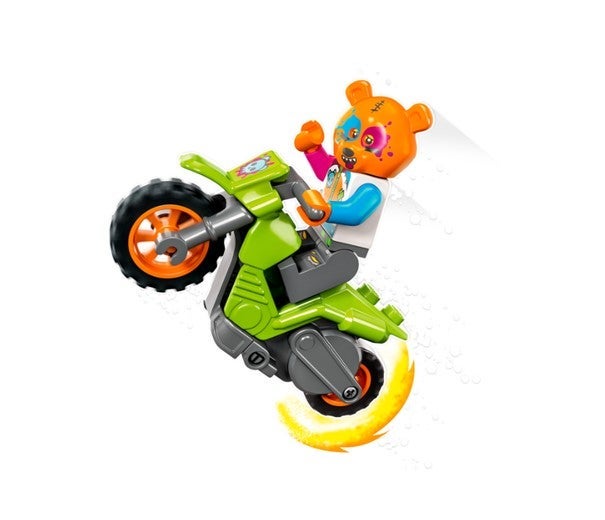 Lego Stuntmotorsykkel med bjørn 60356