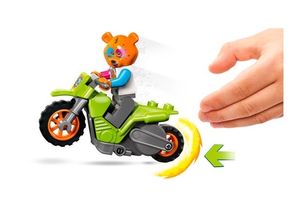 Lego Stuntmotorsykkel med bjørn 60356