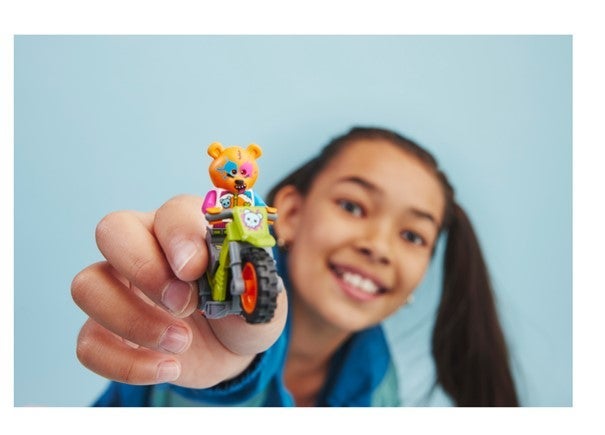 Lego Stuntmotorsykkel med bjørn 60356